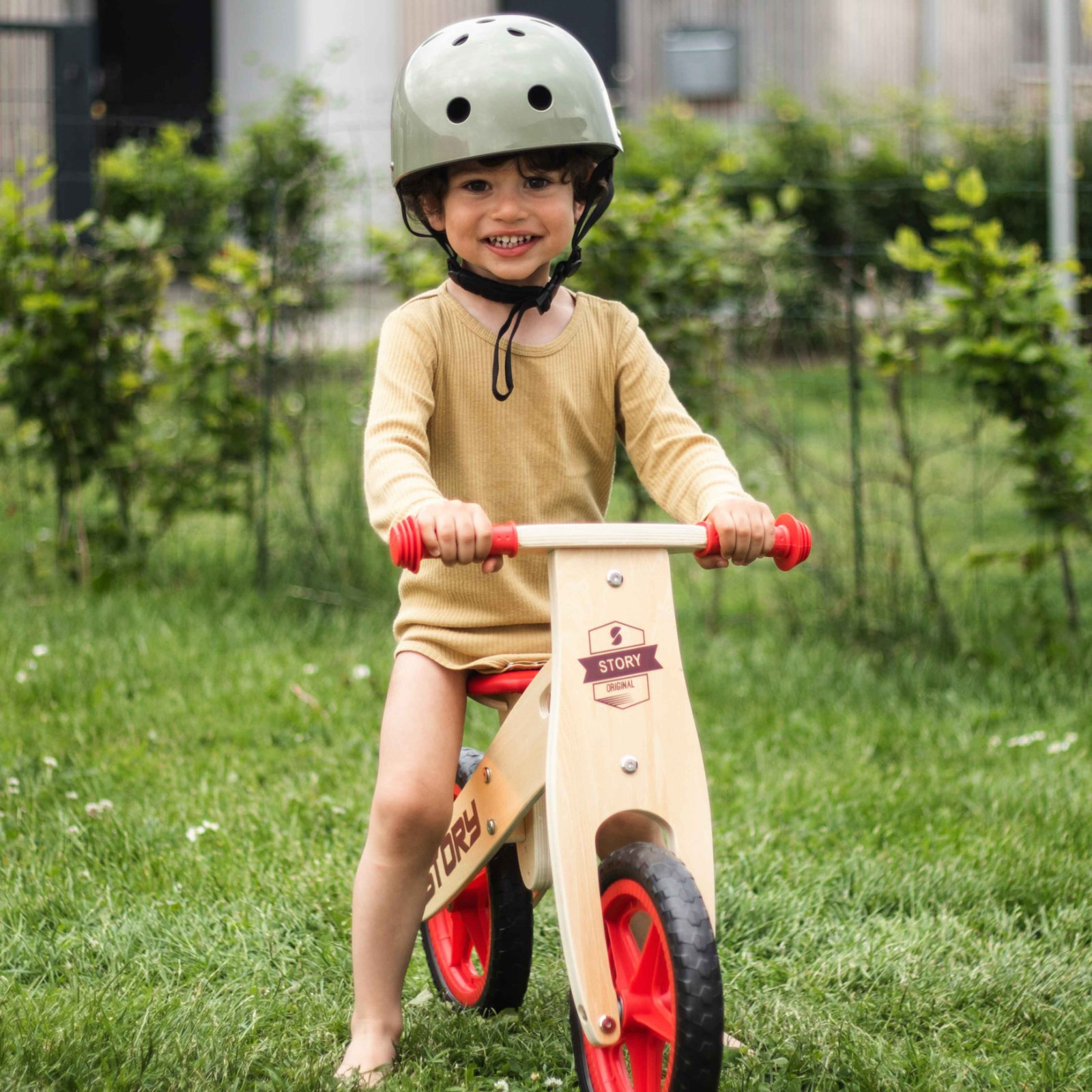 Bicicletă de echilibru Woody Story