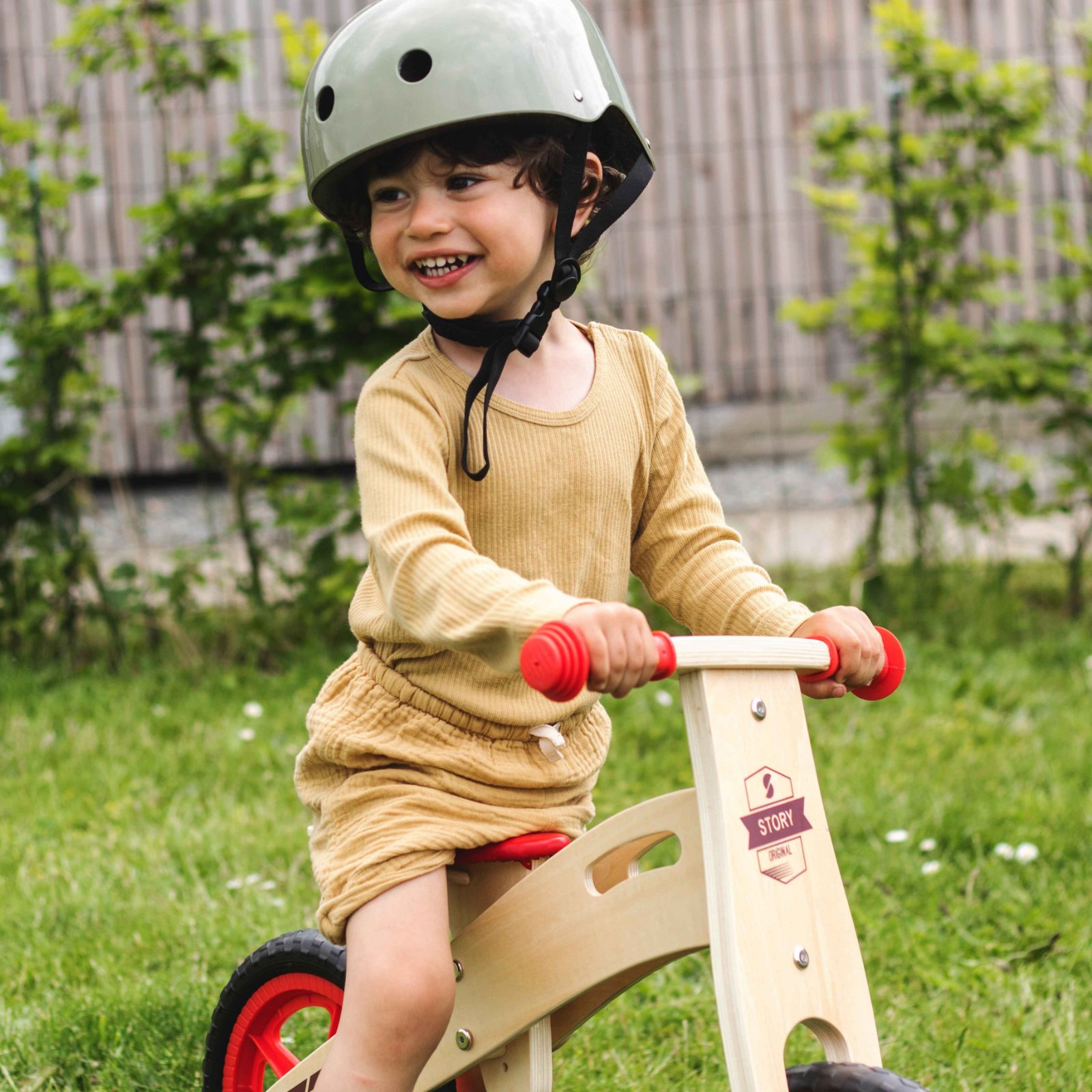 Bicicletă de echilibru Woody Story