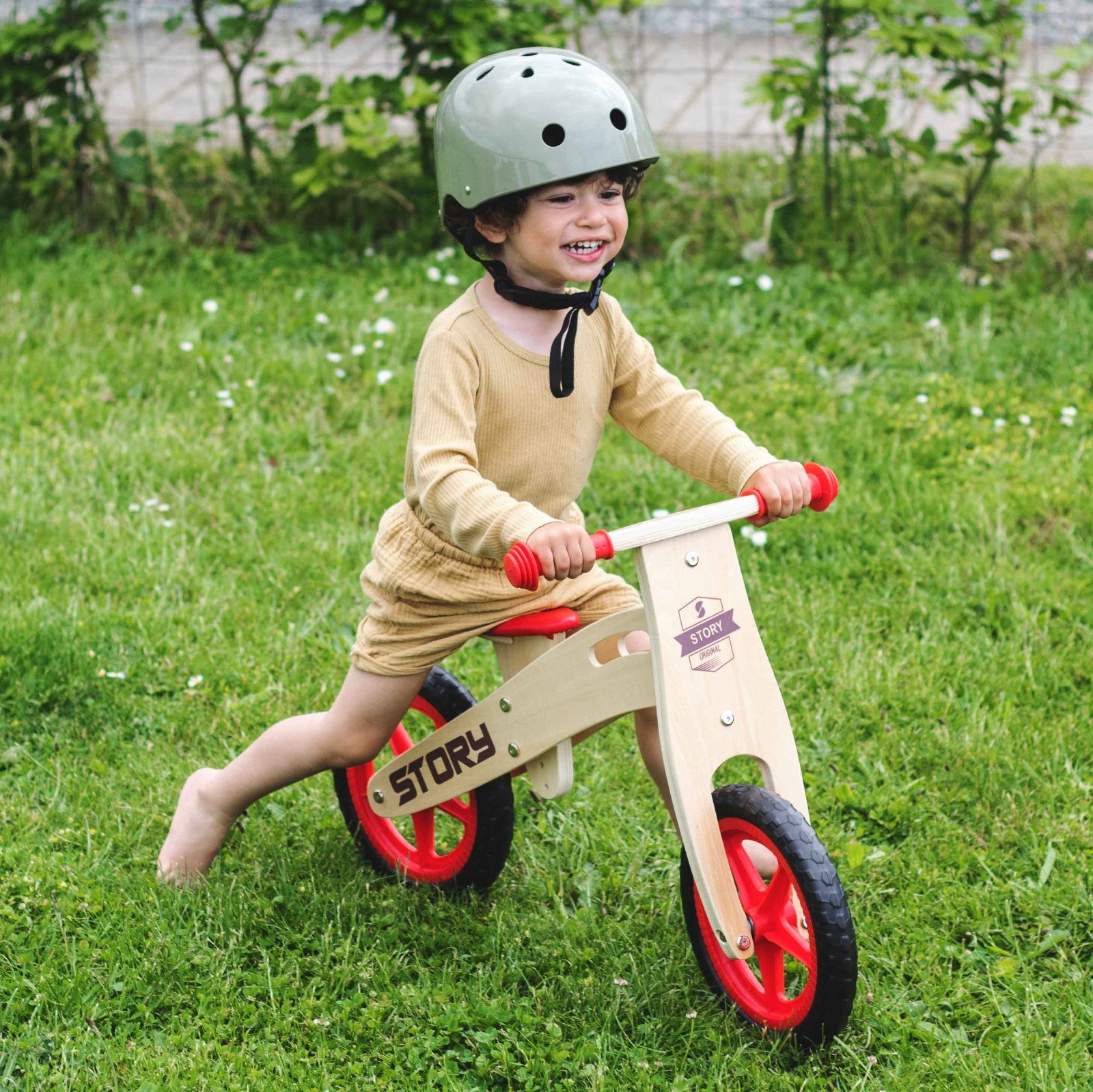 Bicicletă de echilibru Woody Story