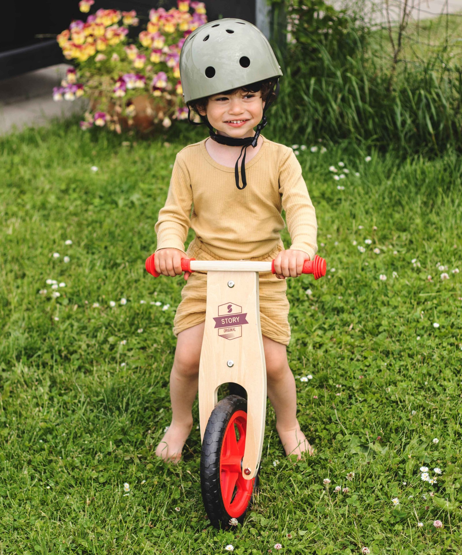 Bicicletă de echilibru Woody Story