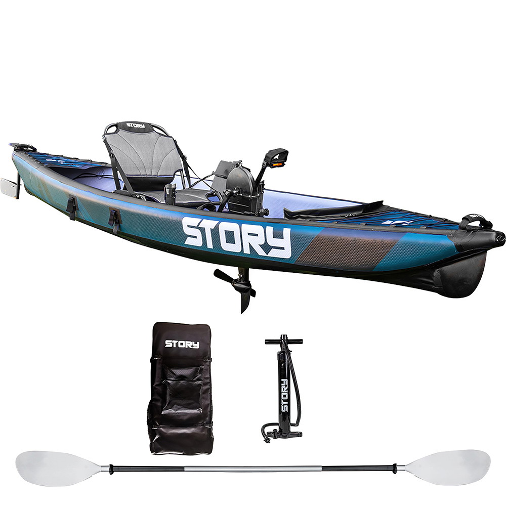 Kayak Pedal Inflatable pentru O Persoană