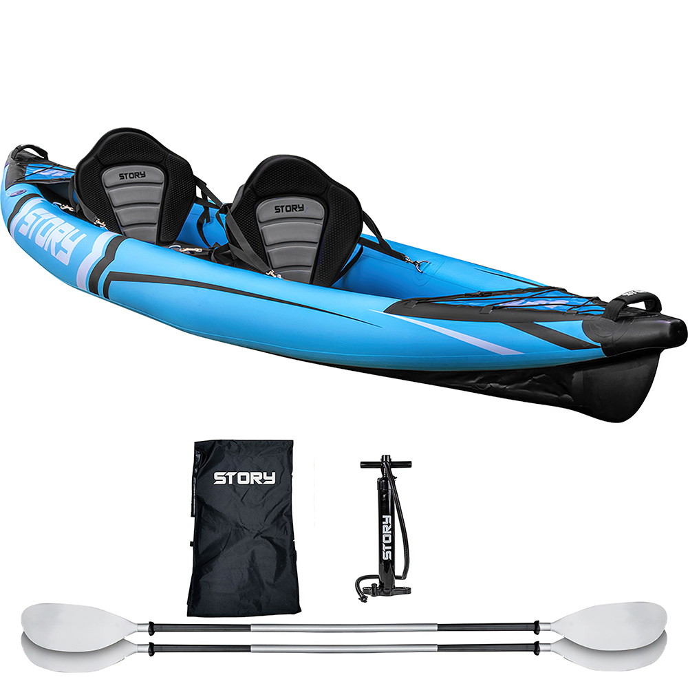 Canoe gonflabil pentru 2 persoane Story Ranger