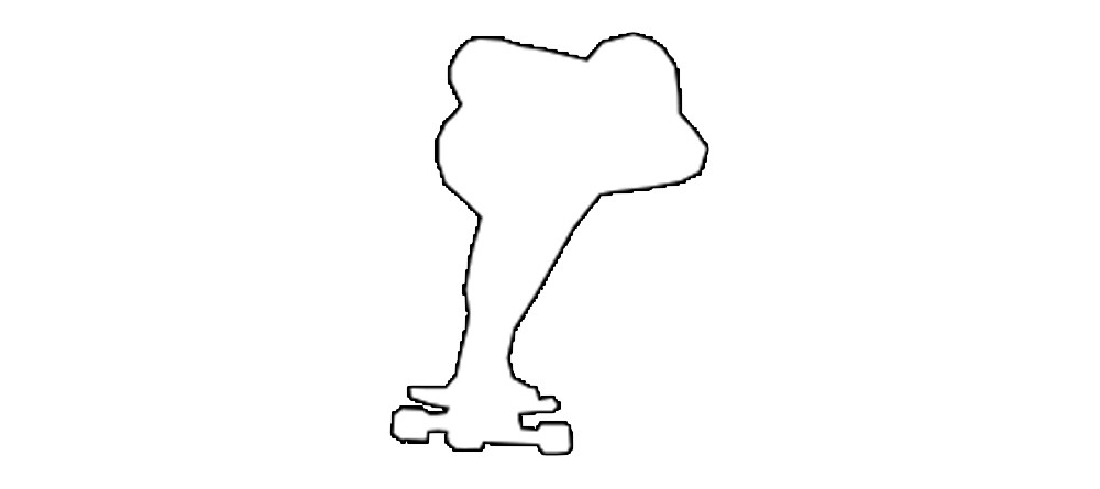 Longboard downhill
